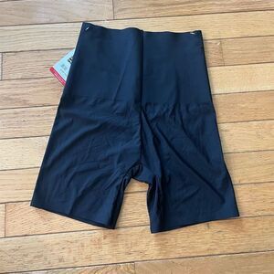 Skinny Girl Women's Shaping Shorts Black Hi-Waist Size S Shapewear